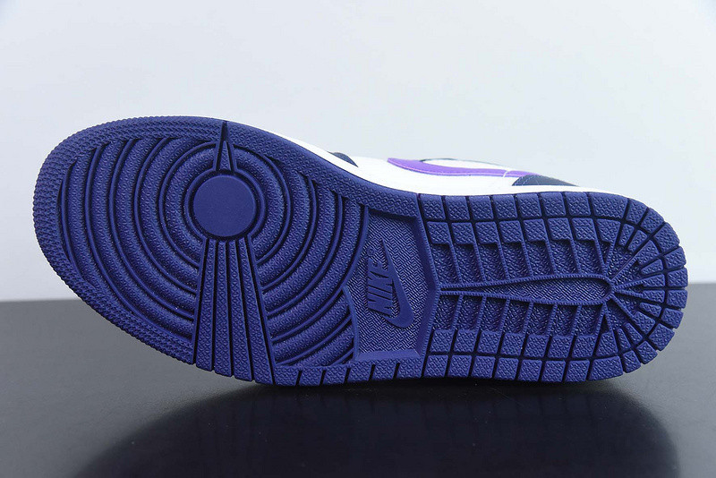air jordan 1 low womens "purple/sail" dc0774-502