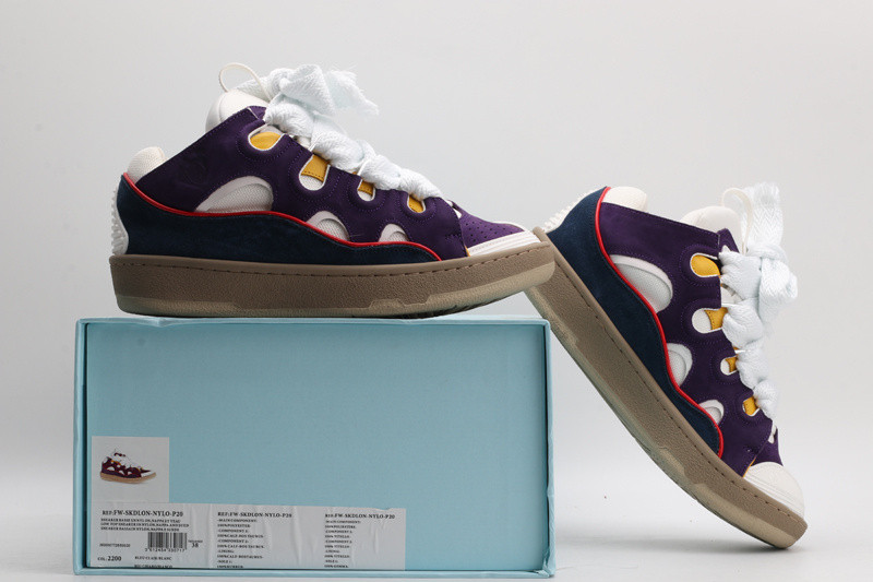 lanvin curb sneaker