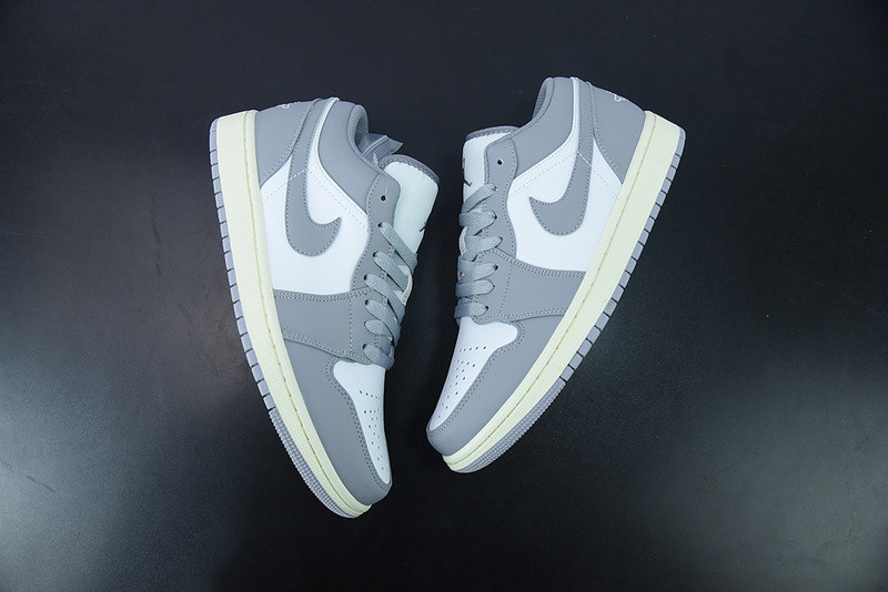 air jordan 1 low “vintage grey” 553558-053