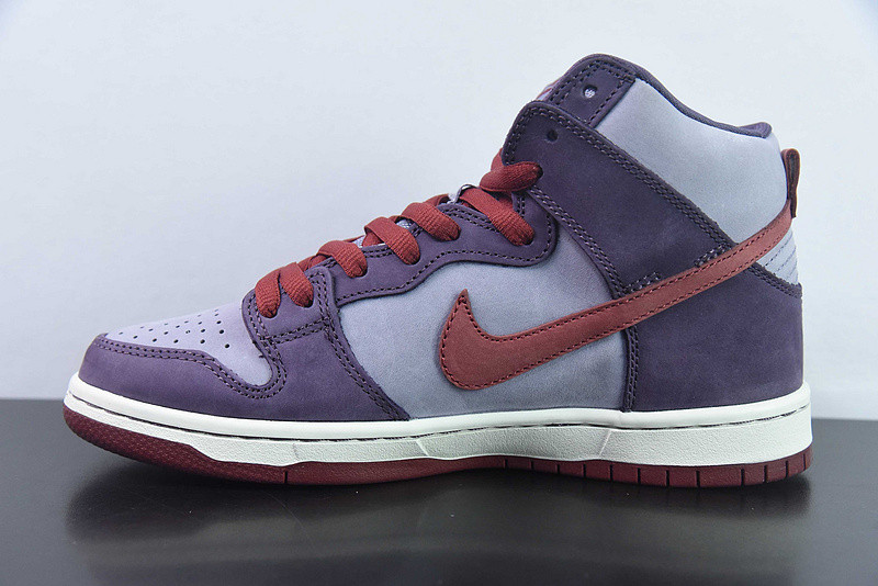 nike sb dunk high daybreak plum 313171-500