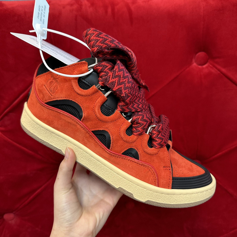 lanvin curb sneaker