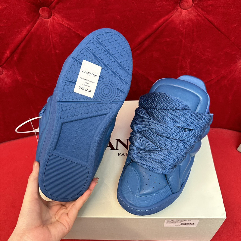 lanvin curb sneaker