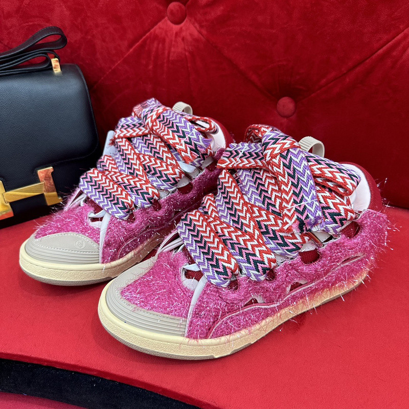 lanvin curb sneaker