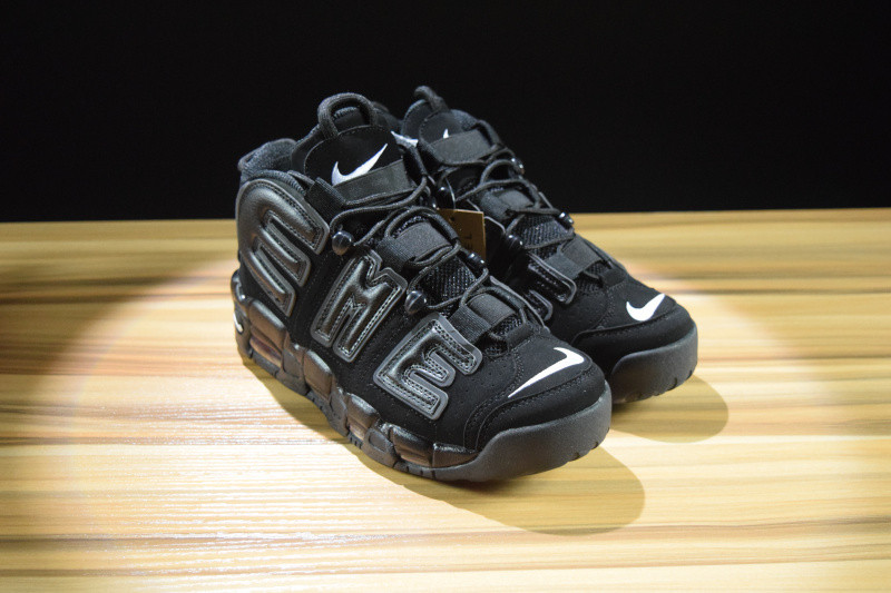 nike air more uptempo "S*p*e" black 515962-001