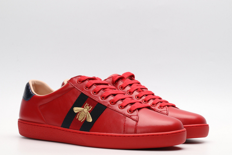 g*u*i ace embroidered low-top sneaker