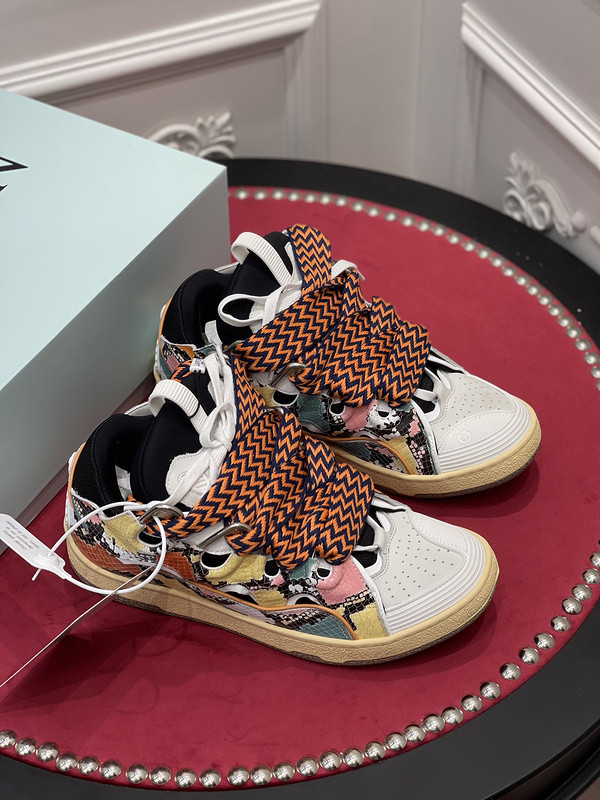 lanvin curb sneaker