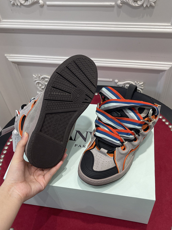 lanvin curb sneaker