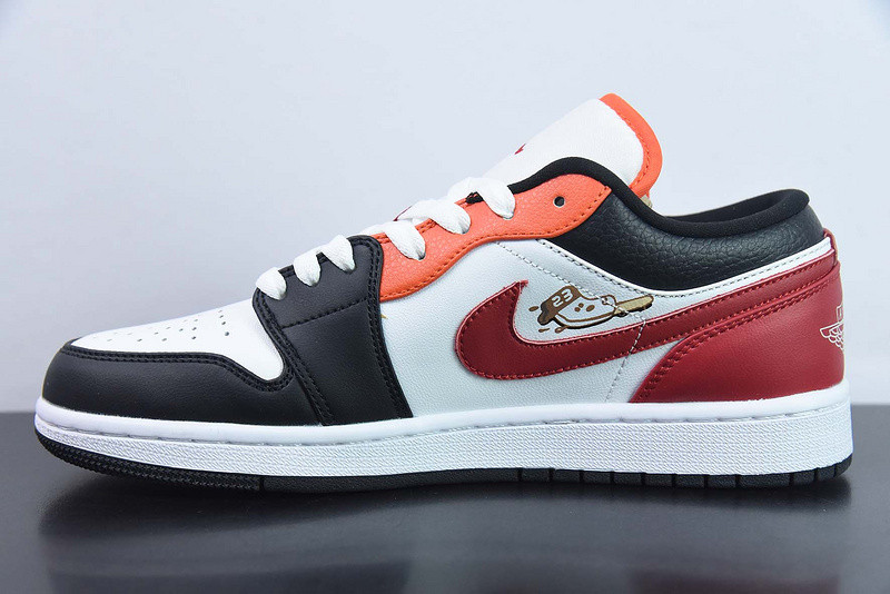 air jordan 1 low "flaming swh" fj7222-101