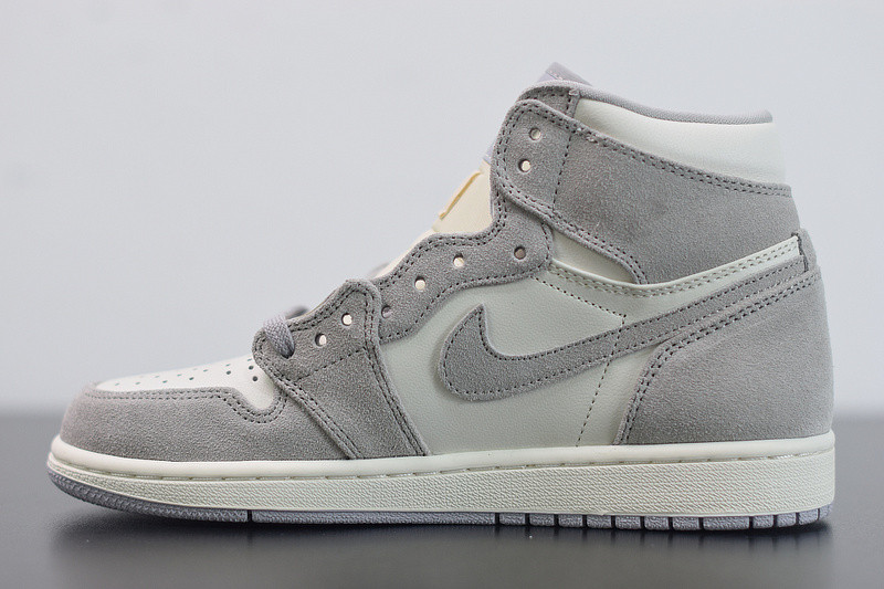 air jordan 1 high premium pale ivory ah7389-101