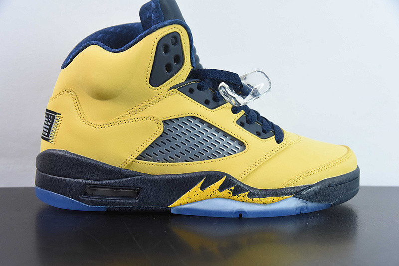 air jordan 5 retro sp michigan cq9541-704