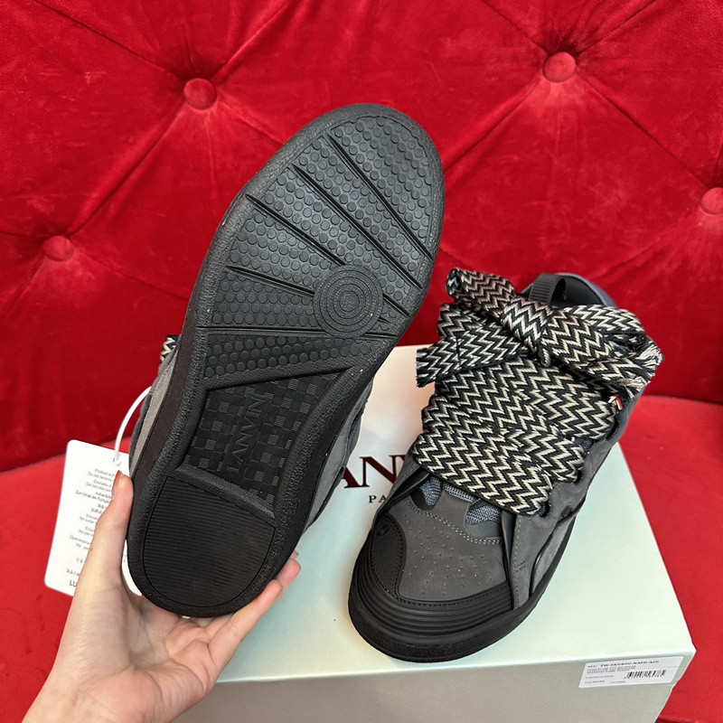 lanvin curb sneaker