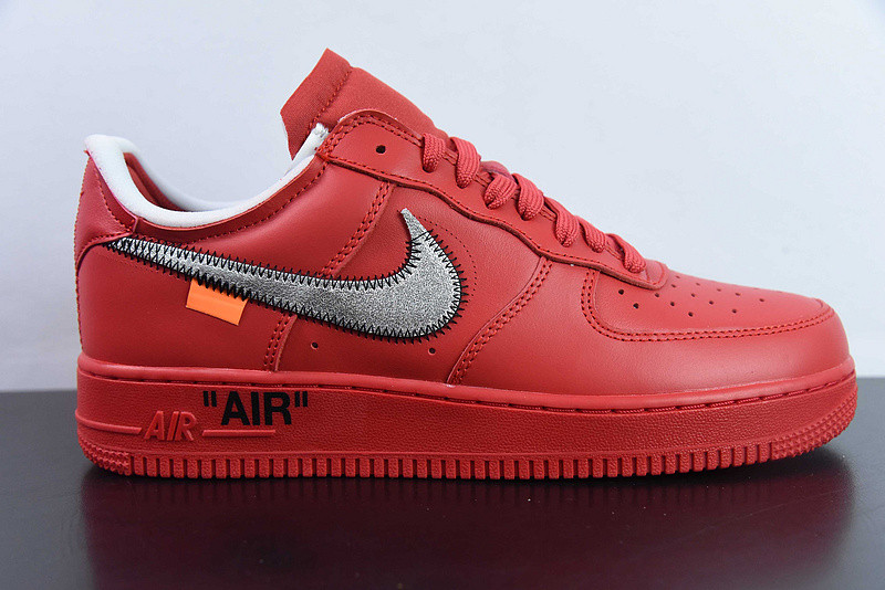 nike of x air force 1 low red