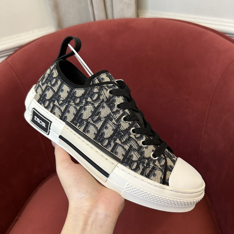DIO* B23 LOW-TOP SNEAKERS IN OBLIQUE