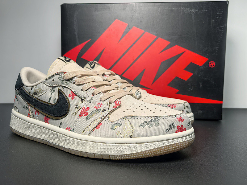 Rui Hachimura x Air Jordan 1 Low OG Oatmeal HV8293-100