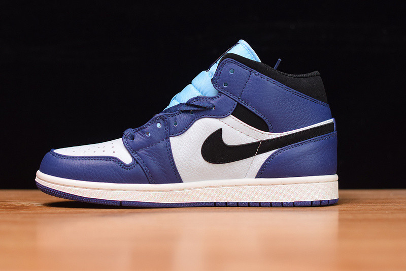 air jordan 1 mid se "deep royal blue" 852542-400