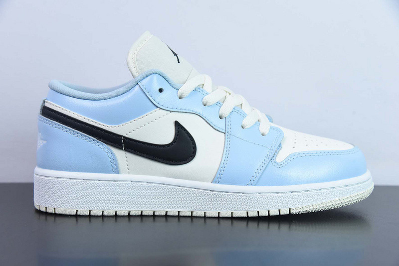 air jordan 1 low gs ''ice blue'' 554723-401