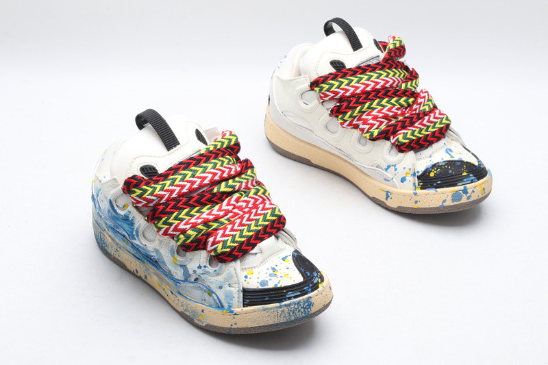 lanvin curb sneaker