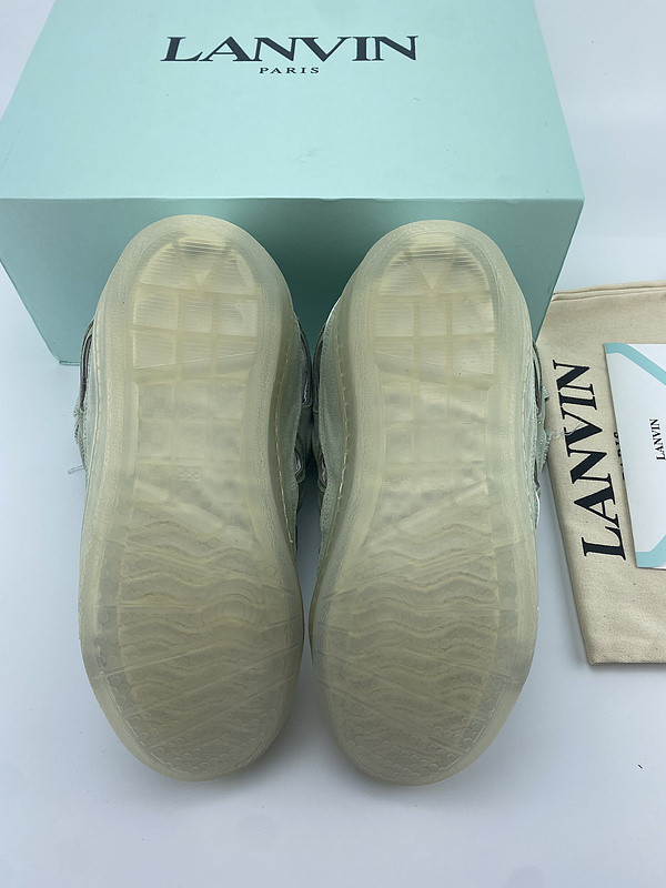 lanvin curb sneaker