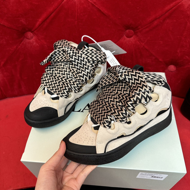 lanvin curb sneaker