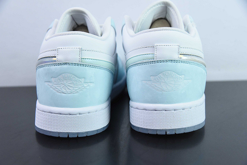 air jordan 1 low se gs aj1 glacier blue white hj3481-491