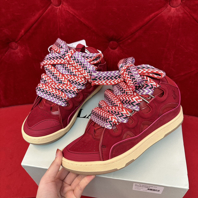 lanvin curb sneaker