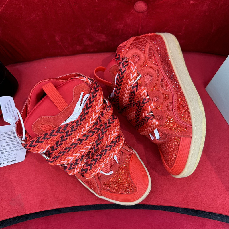 lanvin curb sneaker