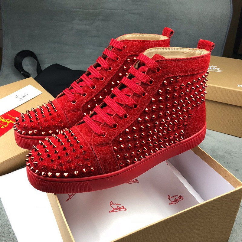 chian louin high top sneaker