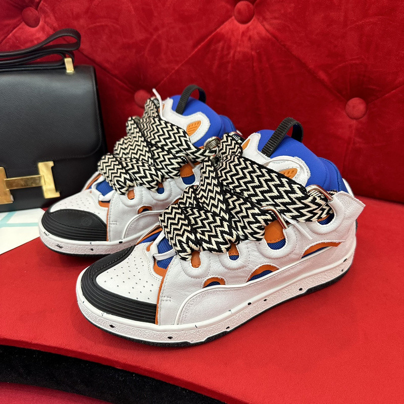 lanvin curb sneaker