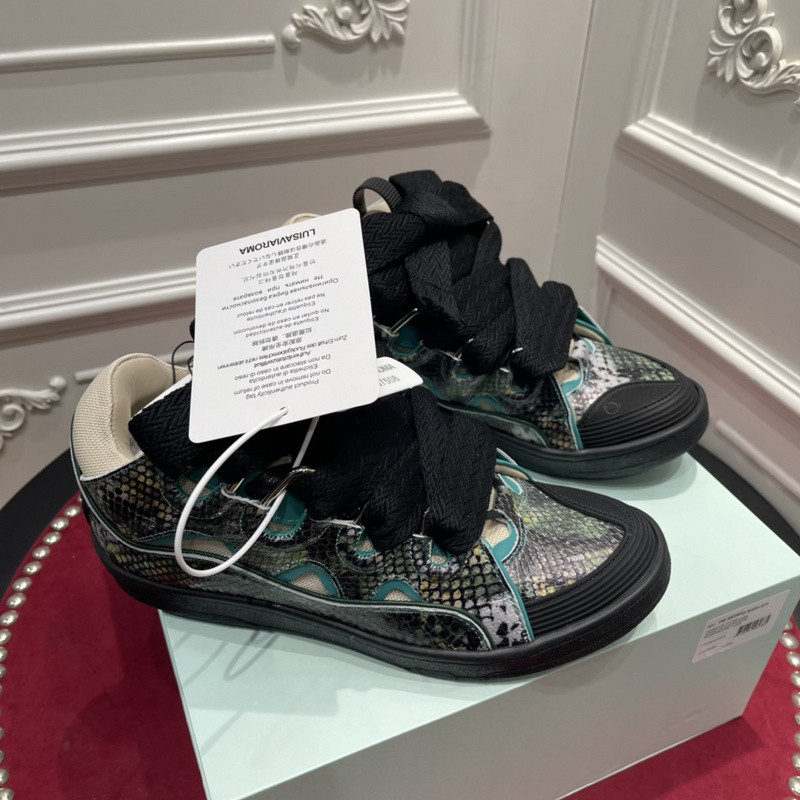 lanvin curb sneaker