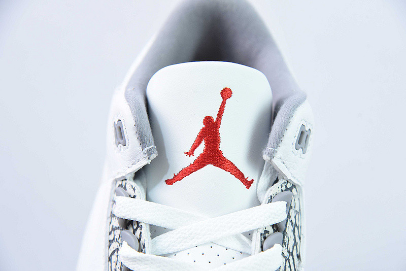 air jordan 3 "summit white/fire red" ct8532-106
