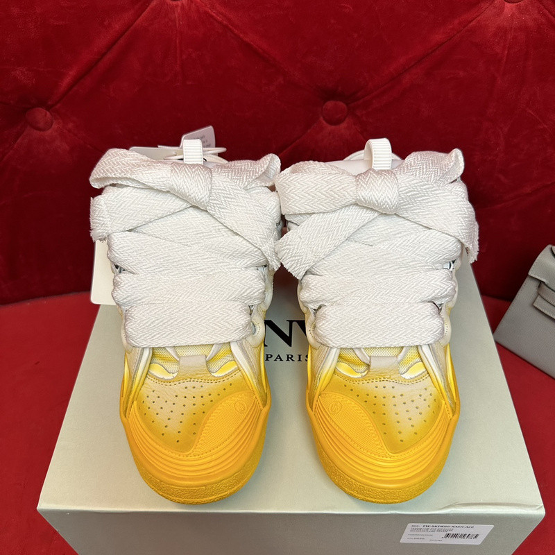 lanvin curb sneaker