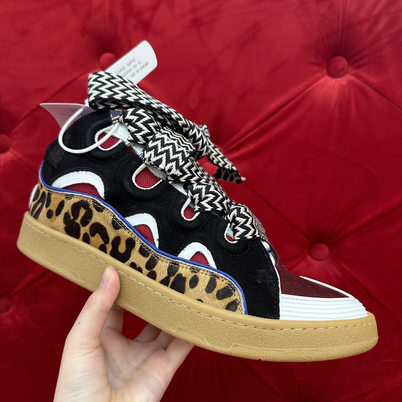 lanvin curb sneaker