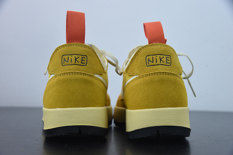 tom sachs x nikecraft general purpose shoe in yellow da6672-700