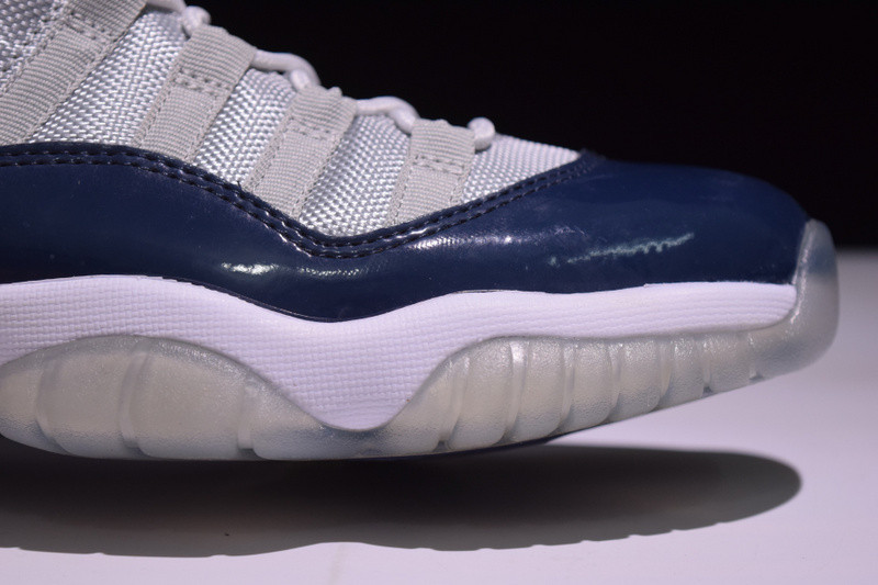 air jordan 11 retro low bg (gs) "georgetown" 528896-007