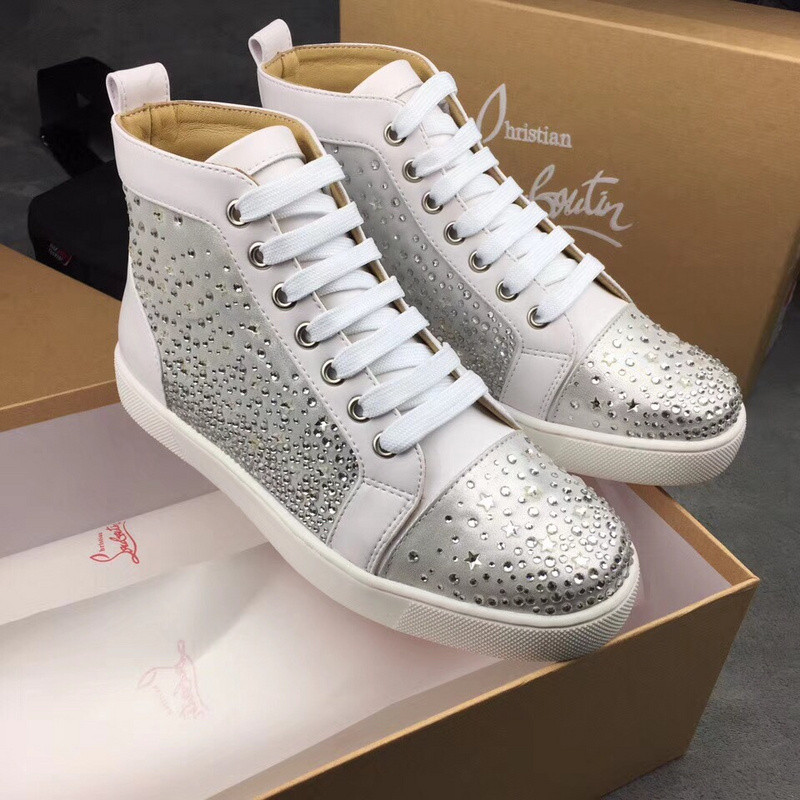 chian louin high top sneaker