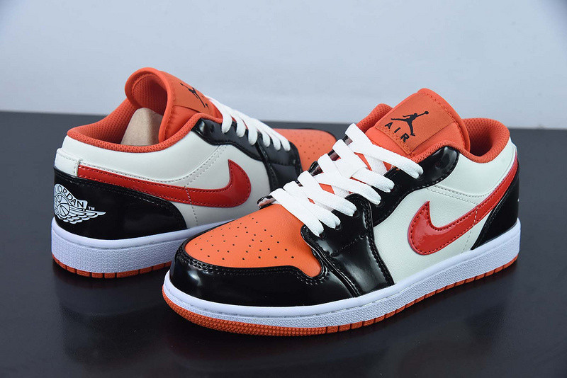 air jordan 1 low gs "halloween" dv1335-800