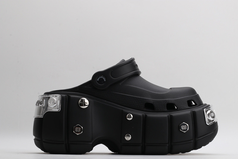 Cr*0*s x ba*len*cia*ga hardCr*0*s sandal ''black''