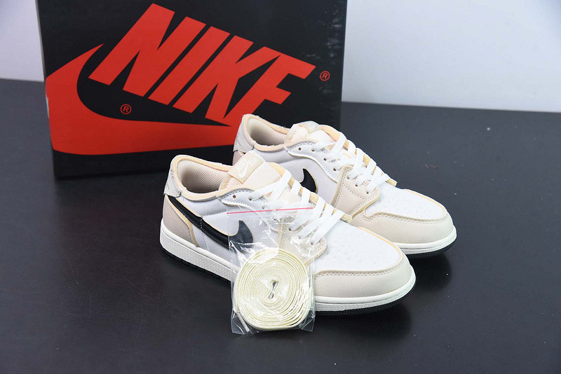 air jordan 1 low og ex "sail" dv0982-100