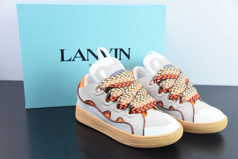 lanvin curb sneaker
