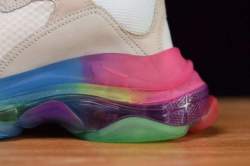 bc triple s trainer rainbow 544351