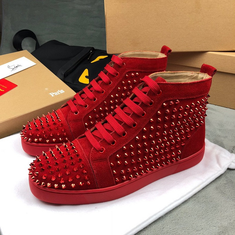 chian louin high top sneaker