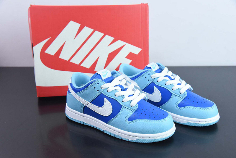 toddler nike dunk low retro qs argon (2022) dv2635-400