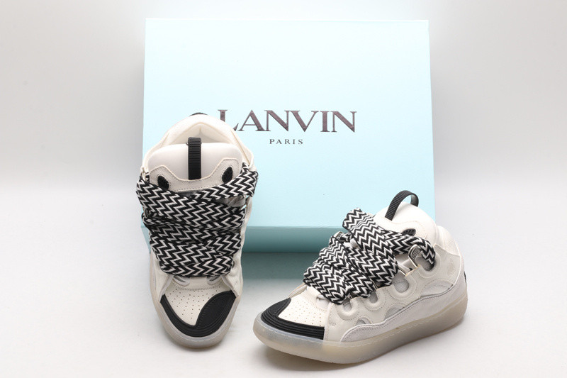 lanvin curb sneaker