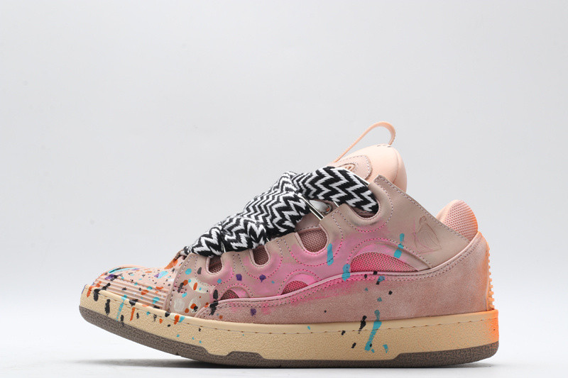 lanvin curb sneaker