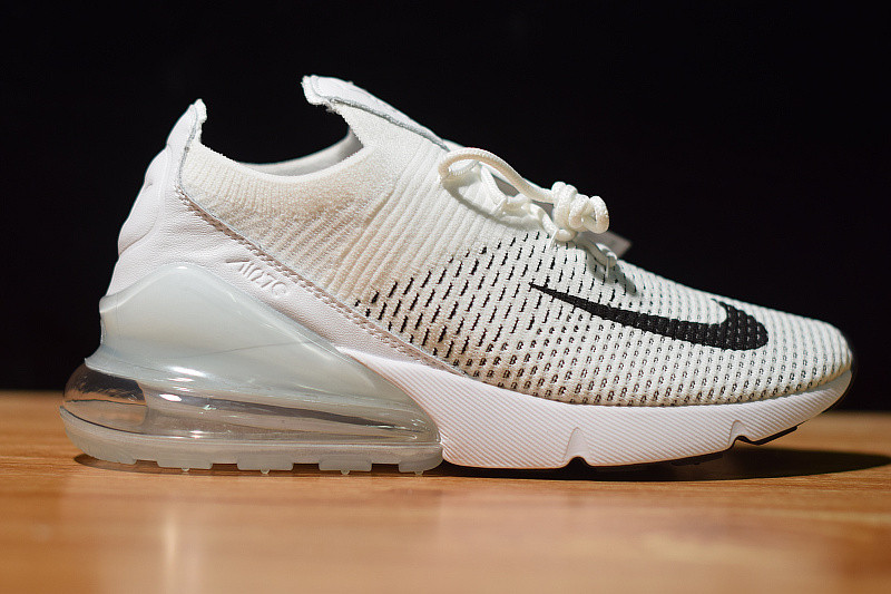 nike air max 270 flyknit ''white'' ah6803-100