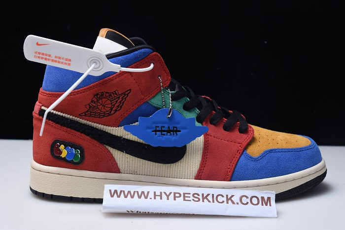 air jordan 1 mid se fearless blue the great cu2805-100