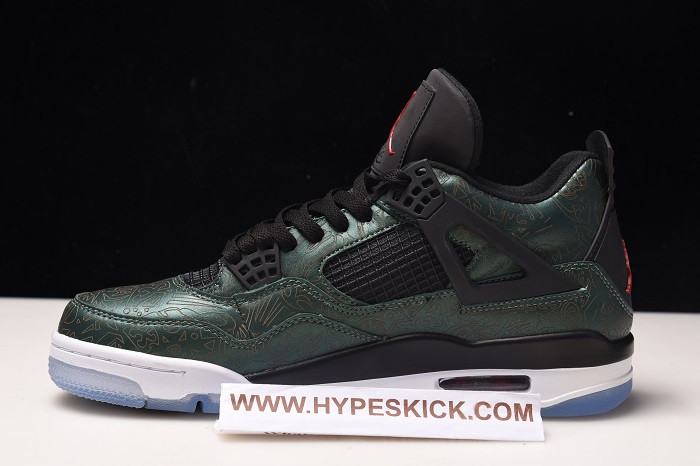 air jordan 4 green laser aj4-1043515