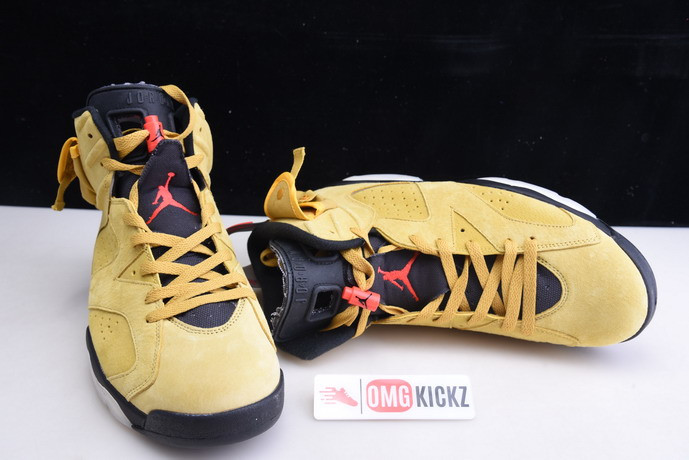 air jordan 6 yellow x travis scott cn1084-300