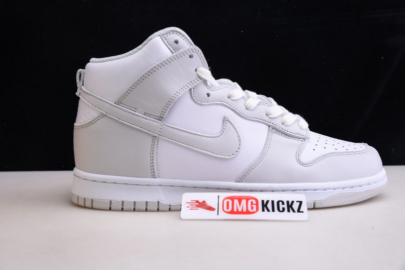 nike dunk high retro white vast grey （2021）dd1399-100