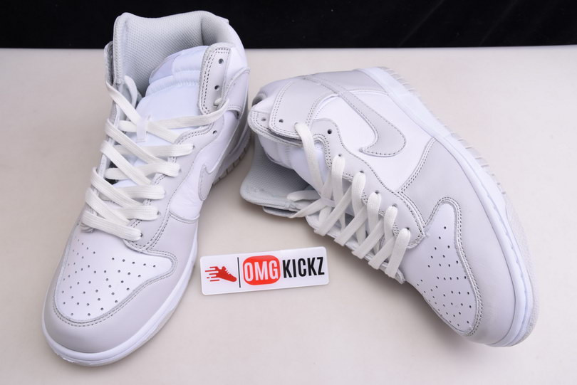 nike dunk high retro white vast grey （2021）dd1399-100
